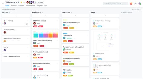 asana website.